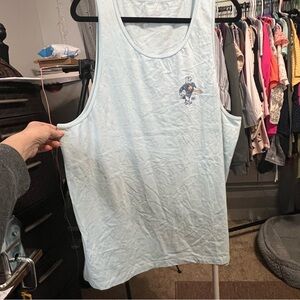 American Eagle Soft Blue Tank Top